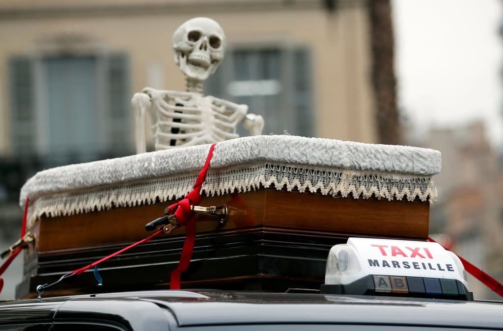 Les taxis restent mobilises