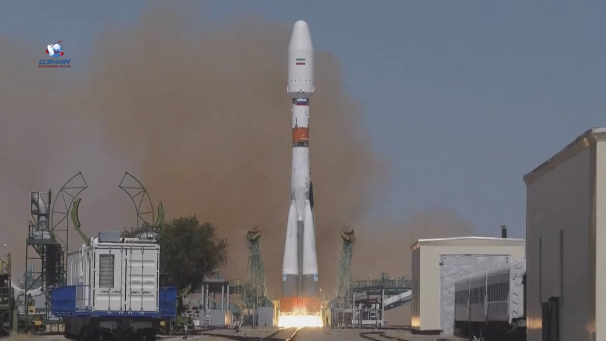 La russie lance un satellite iranien sur fond de preoccupations occidentales