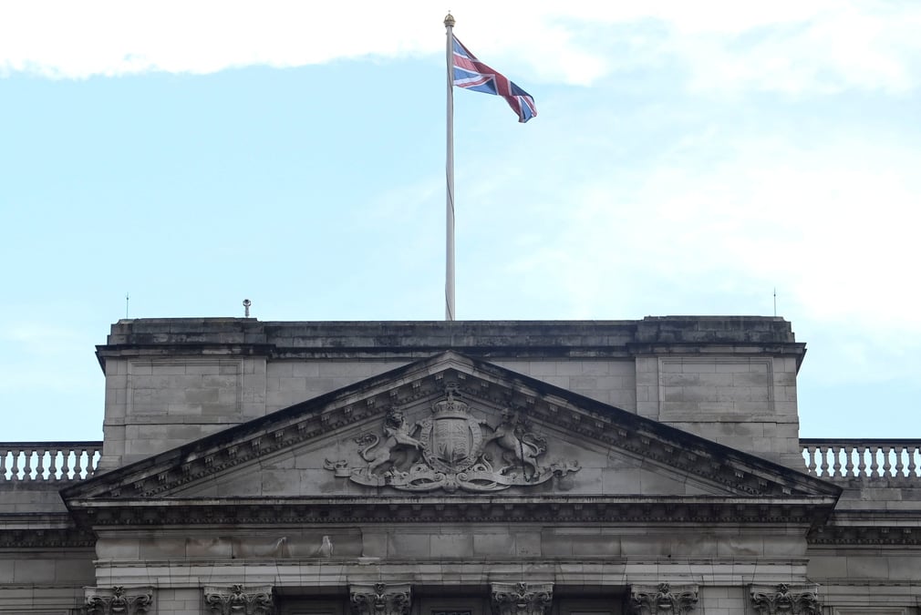 Le palais de buckingham a londres