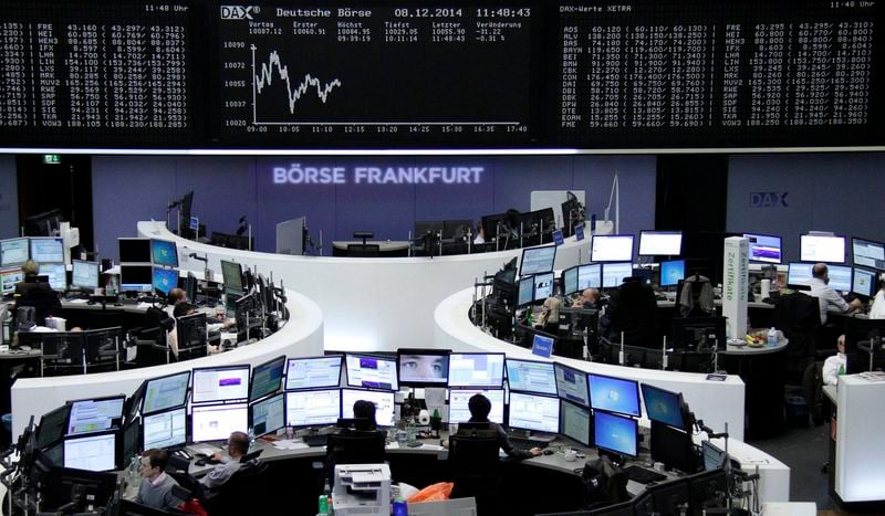 Les Bourses européennes reculent à mi-séance