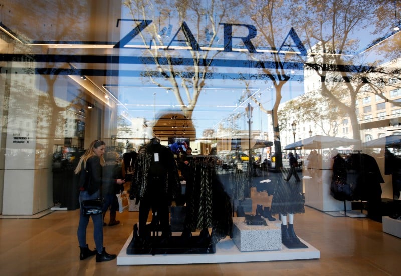 Inditex publie un benefice annuel net en hausse de 7%
