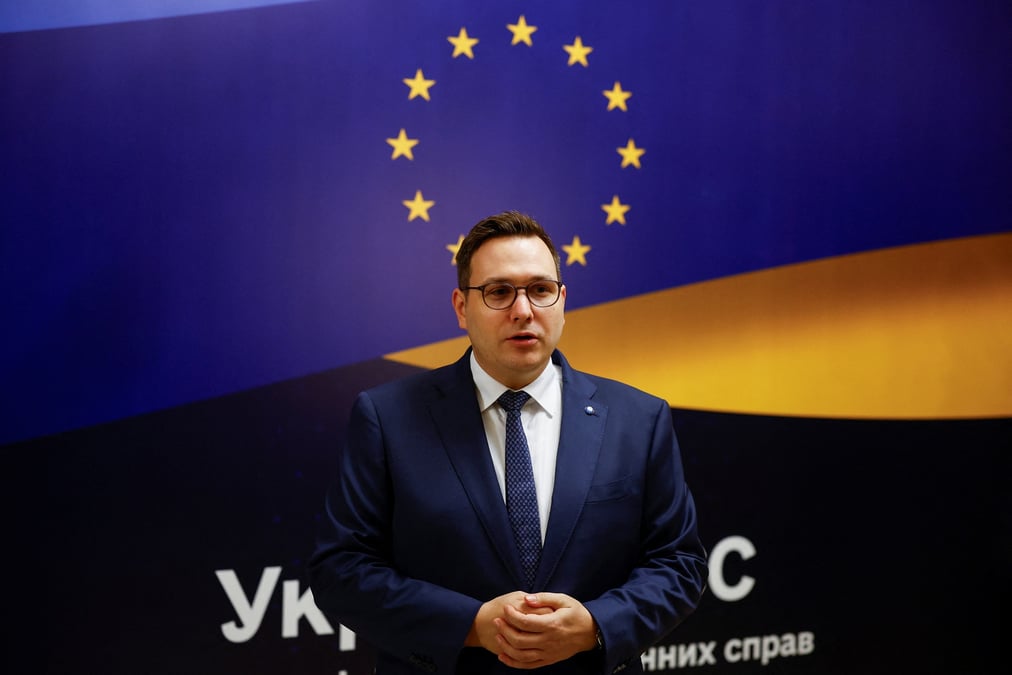 Reunion des ministres des affaires etrangeres de l'ue et de l'ukraine a kyiv