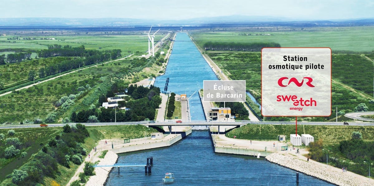 Spécialiste de l'énergie osmotique, la start-up bretonne Sweetch Energy est le premier projet financé par le fonds.