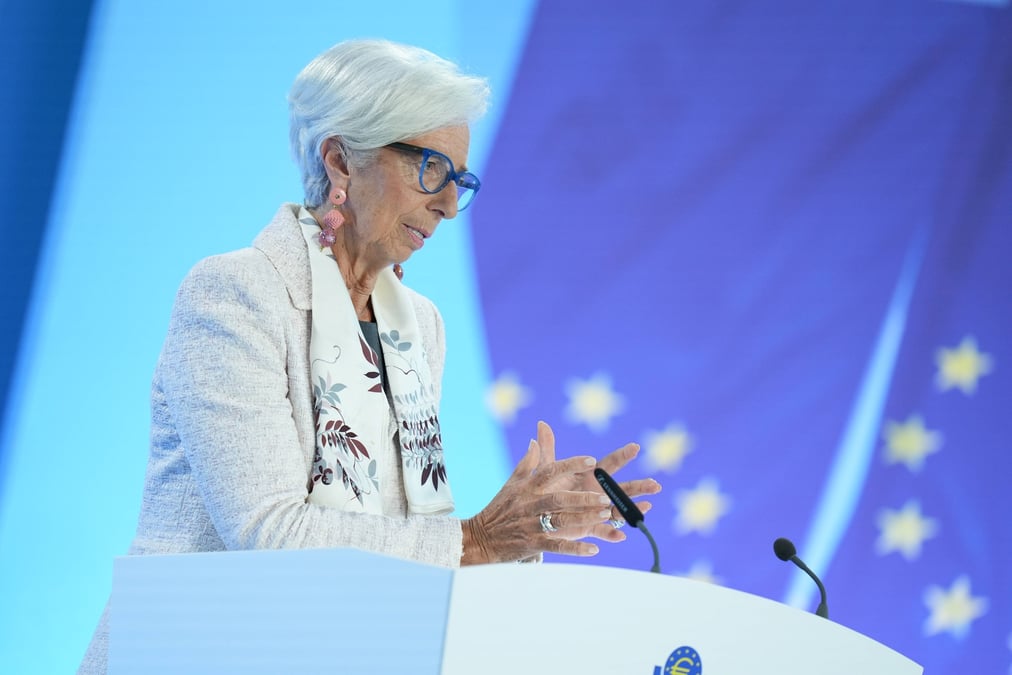 La présidente de la BCE Christine Lagarde.