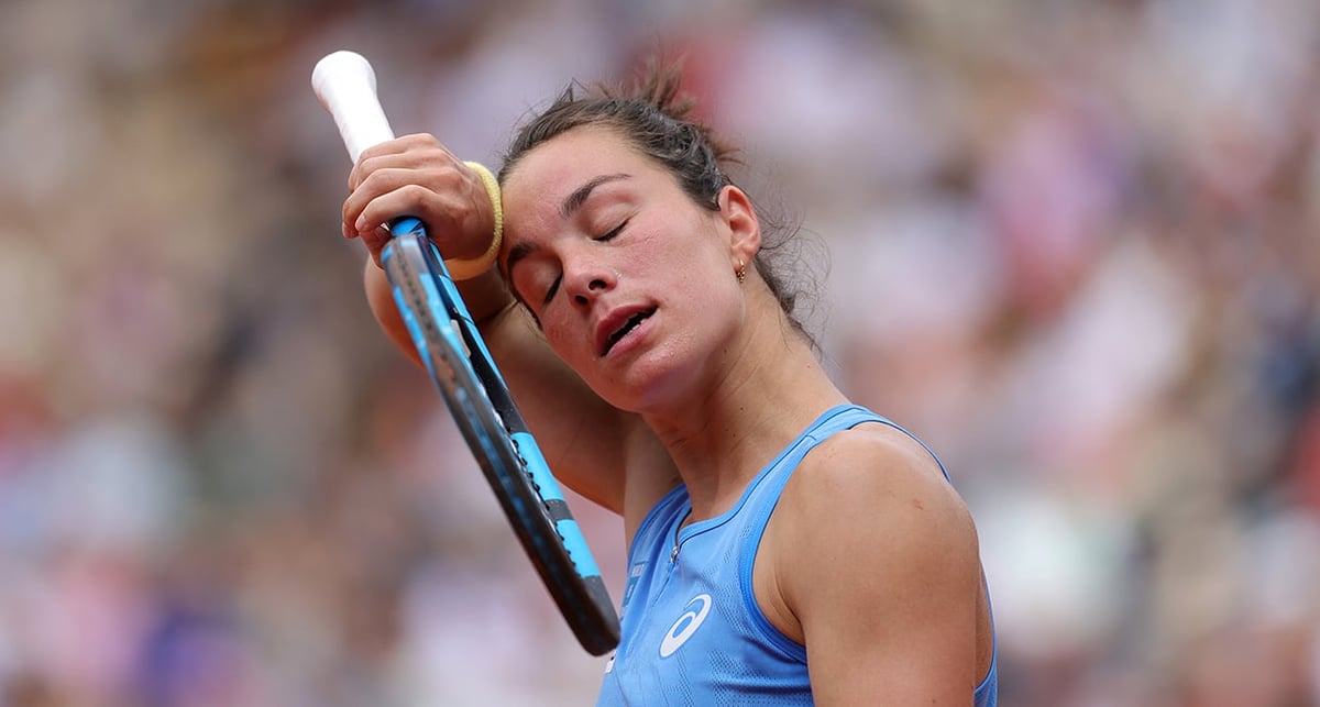 Loïs Boisson, numéro 1 du tennis féminin français, se prépare à disputer l'US Open.