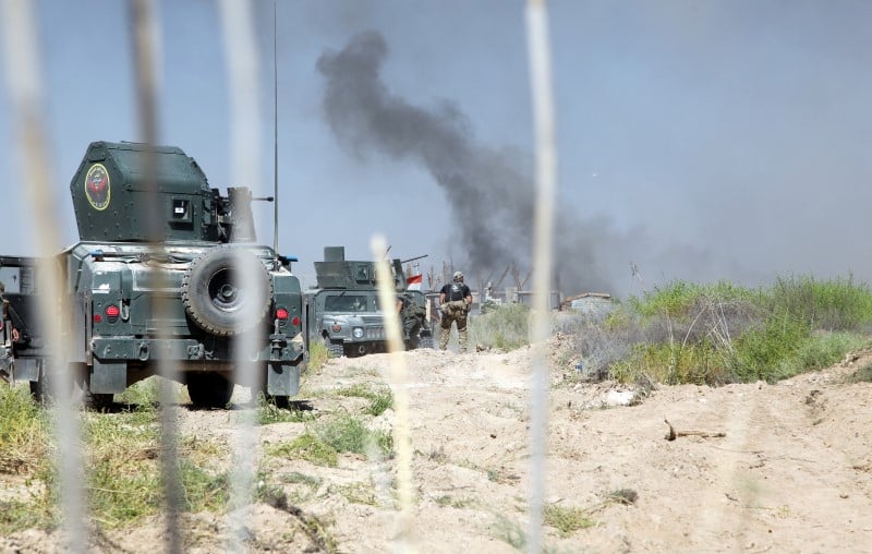 La mairie de falloudja investie par l'armee irakienne