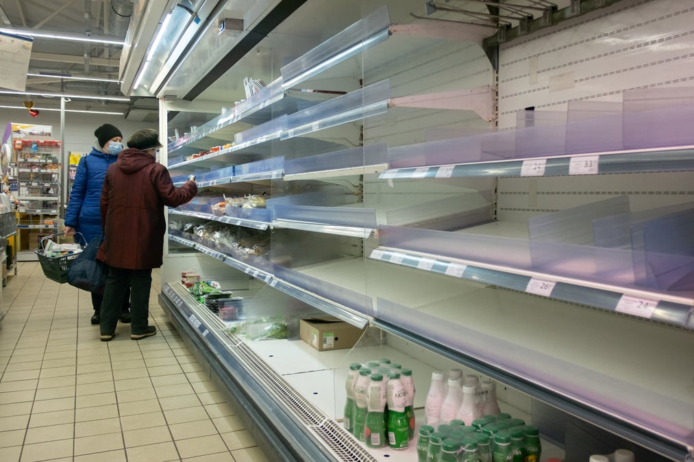Les chaines d'approvisionnement alimentaire "s'effondrent" en ukraine, dit l'onu