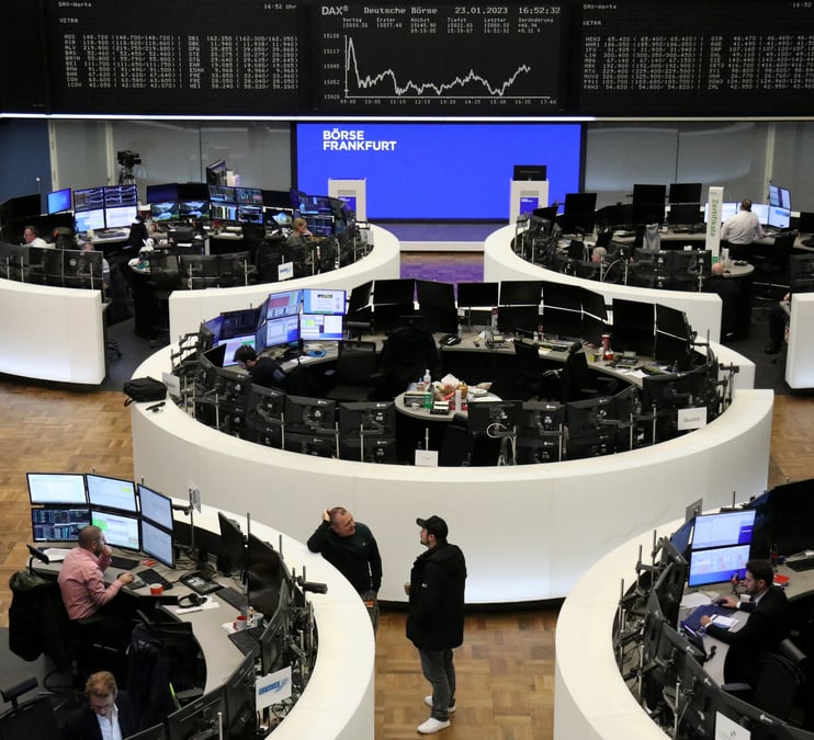 La bourse de francfort