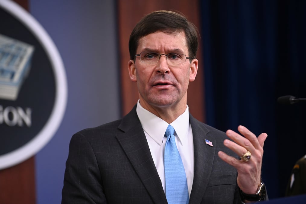 Les etats-unis preparent un retrait total du nord de la syrie, dit esper