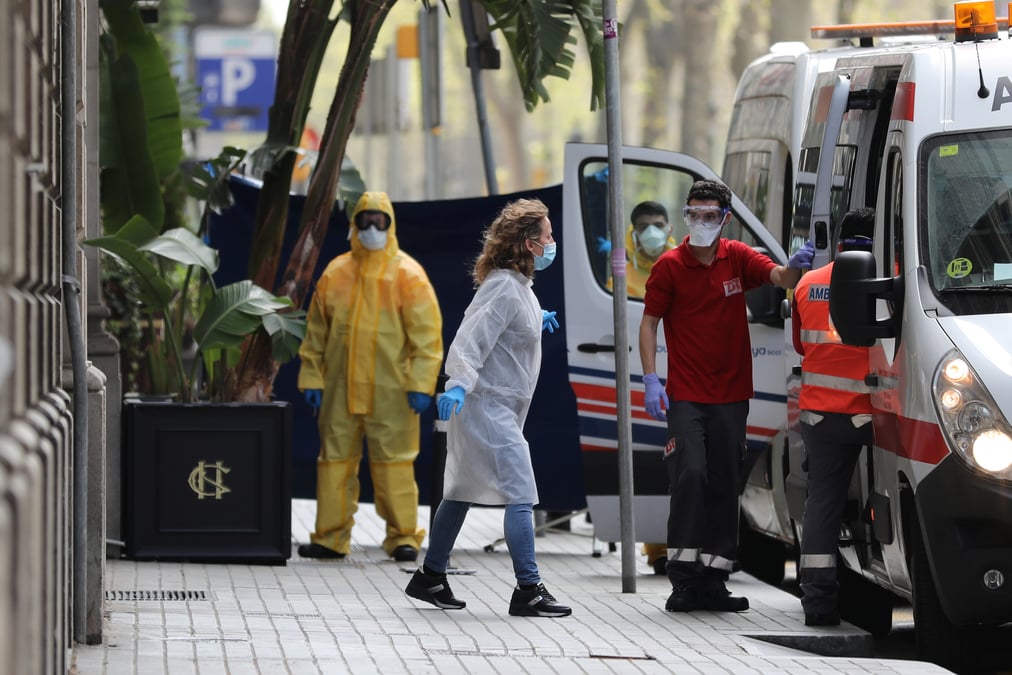 L'espagne compte pres de 40.000 cas de coronavirus, en hausse de 20% en 24 heures