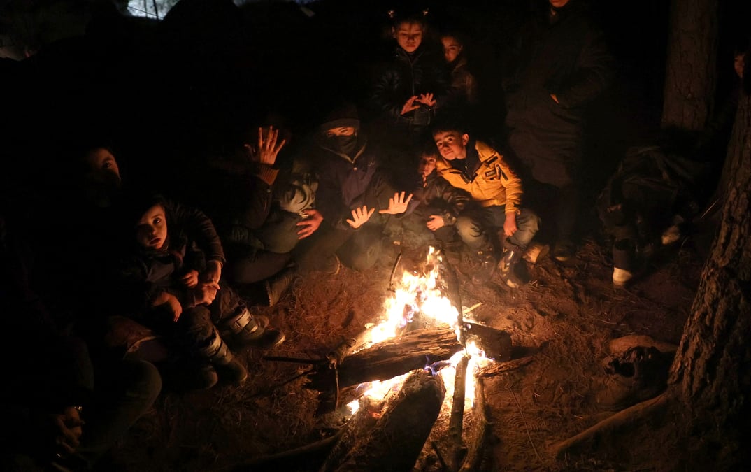 L'union europeenne estime que la bielorussie orchestre la crise migratoire a la frontiere