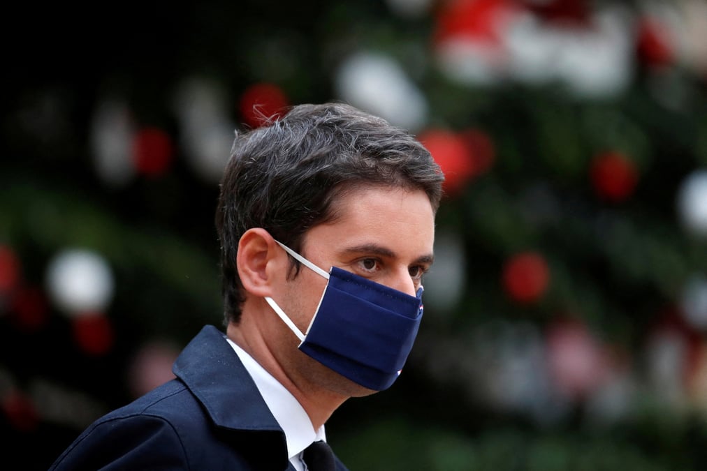 France: le pass vaccinal plus efficace que l'obligation vaccinale, estime attal