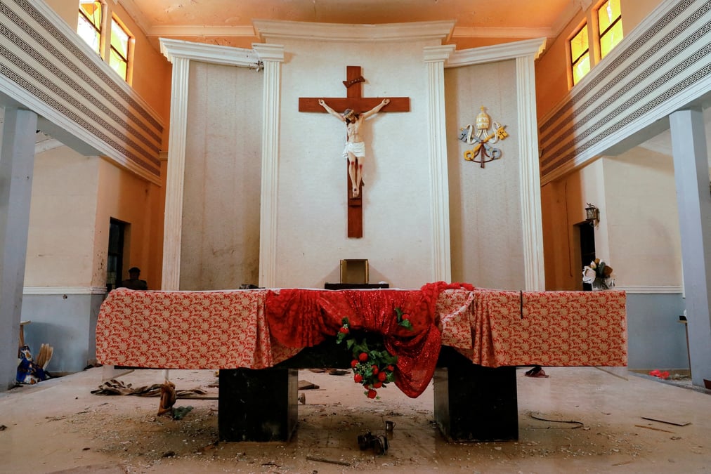 Nigeria: le bilan de l'attaque d'une eglise s'alourdit a 40 morts
