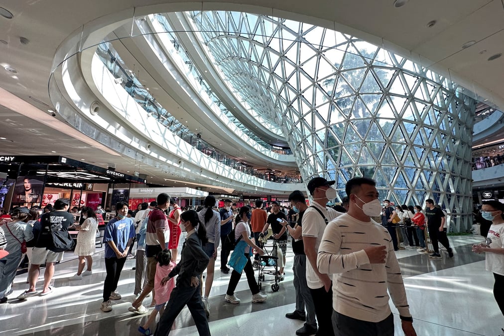 Le complexe commercial sanya international duty-free a sanya
