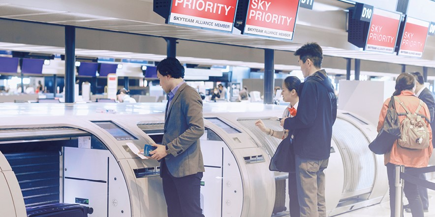 SkyTeam dépose bagage