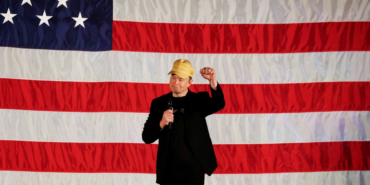 Elon Musk fait tout en son pouvoir pour faire élire Donald Trump.