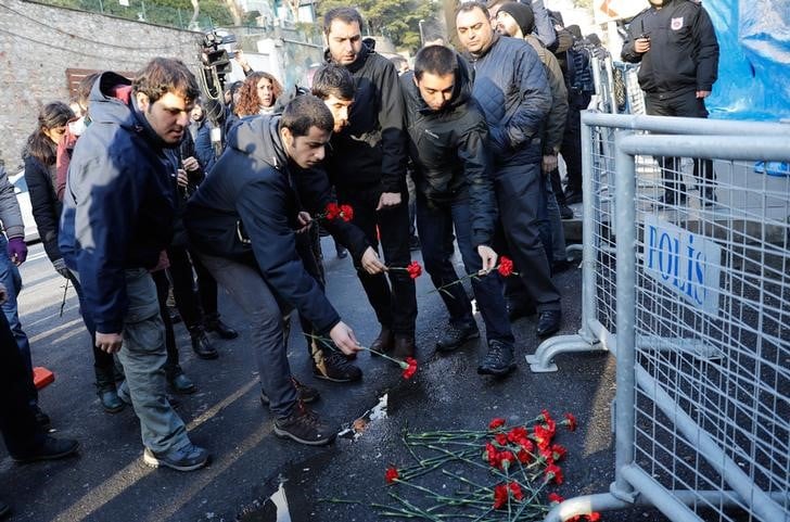L'auteur presume de la tuerie d'istanbul visait les chretiens