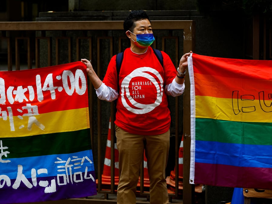 Un tribunal de tokyo se prononce sur la constitutionnalite du mariage homosexuel