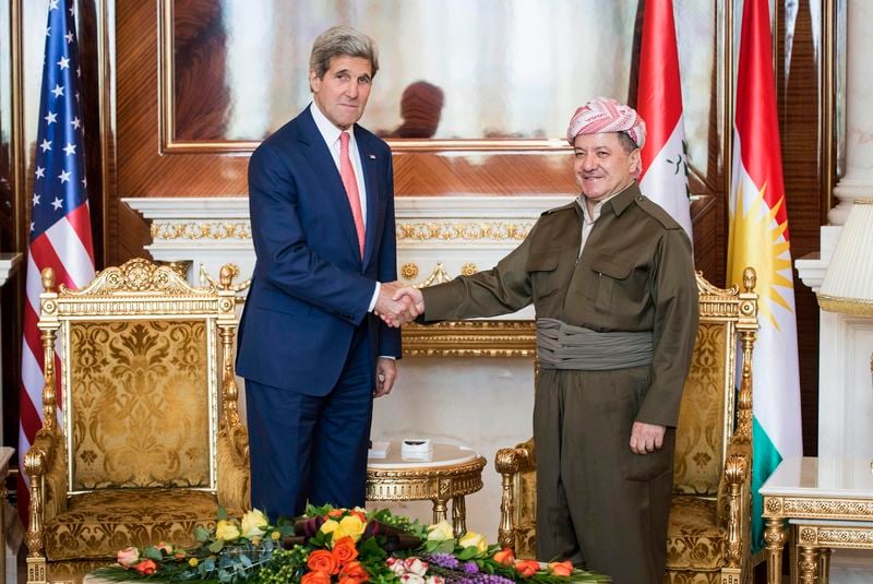John Kerry au Kurdistan irakien prône l'union avec Bagdad