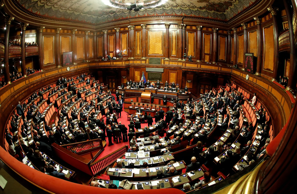 Le nouveau parlement italien se reunit