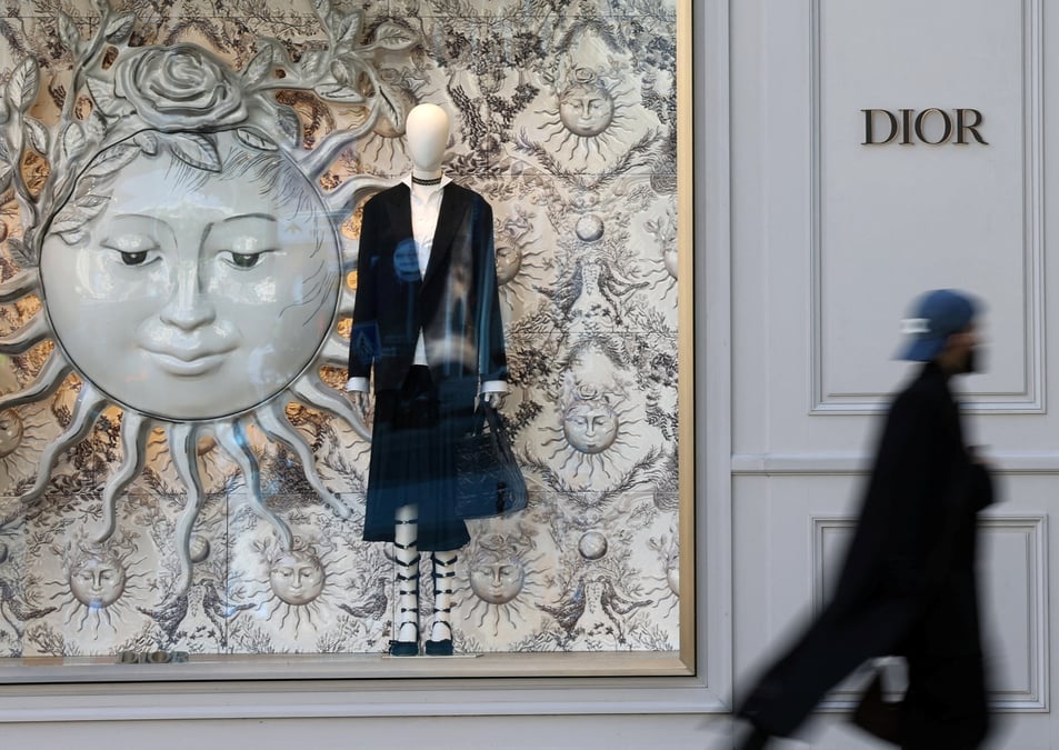 La maison de mode dior a paris