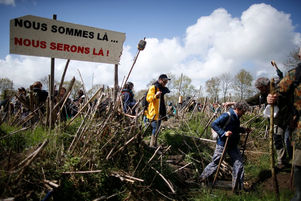 Le face-a-face continue a notre-dame-des-landes