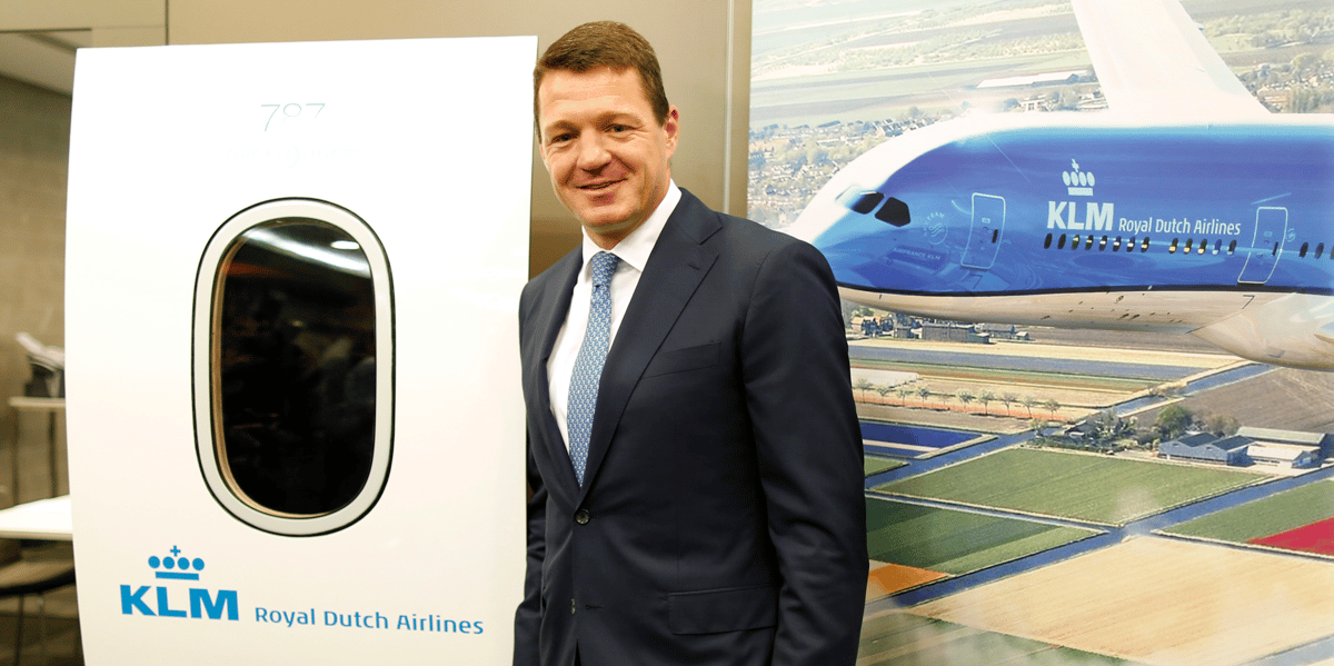 KLM, Elbers, Pieter, Air France KLM, compagnies aériennes, transport aérien,