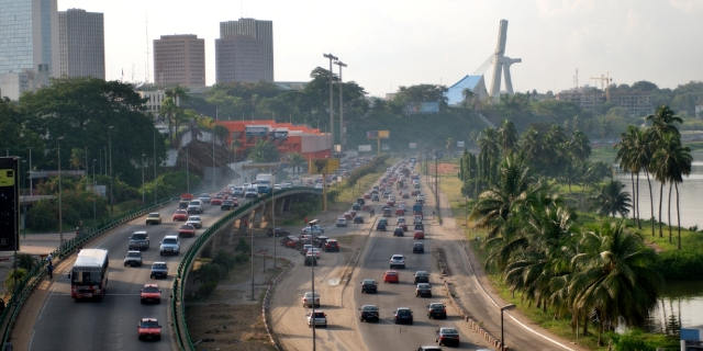 Abidjan circulation Côte d'Ivoire