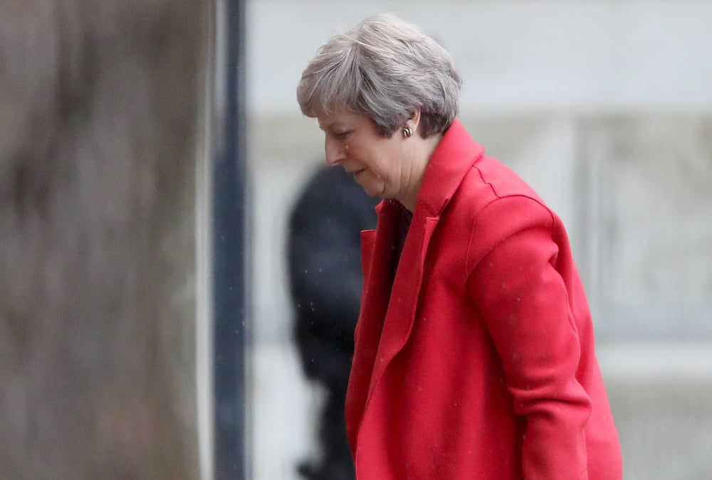 Theresa may n'avait pas prevu de reunir son gouvernement