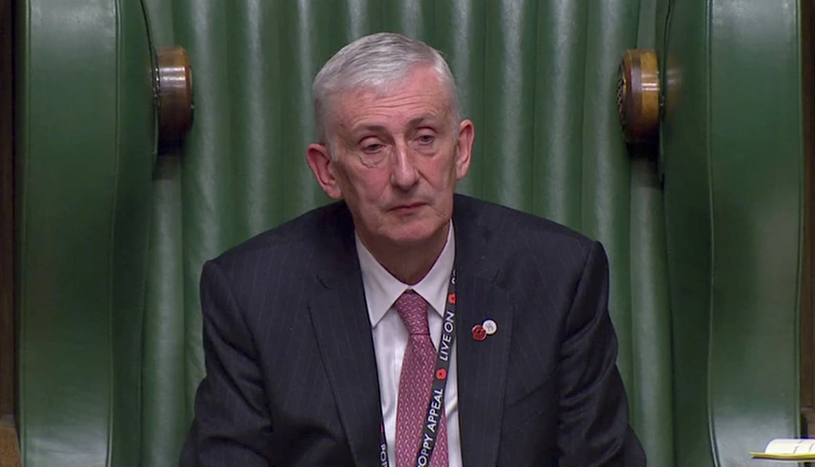 Le travailliste lindsay hoyle elu president des communes