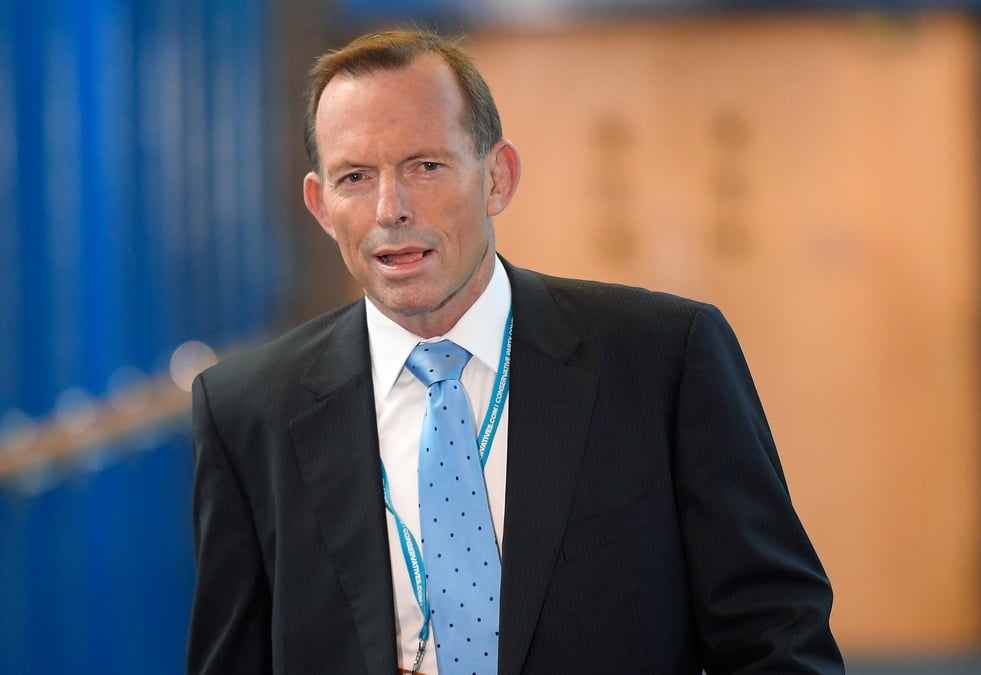 L'ex-dirigeant australien tony abbott conseiller au commerce du gouvernement britannique