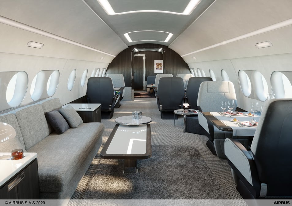 airbus corporate jet