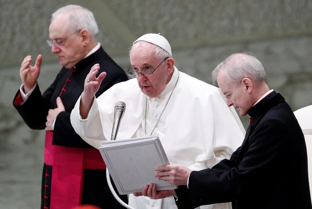 Le pape francois favorable a une union civile pour les homosexuels