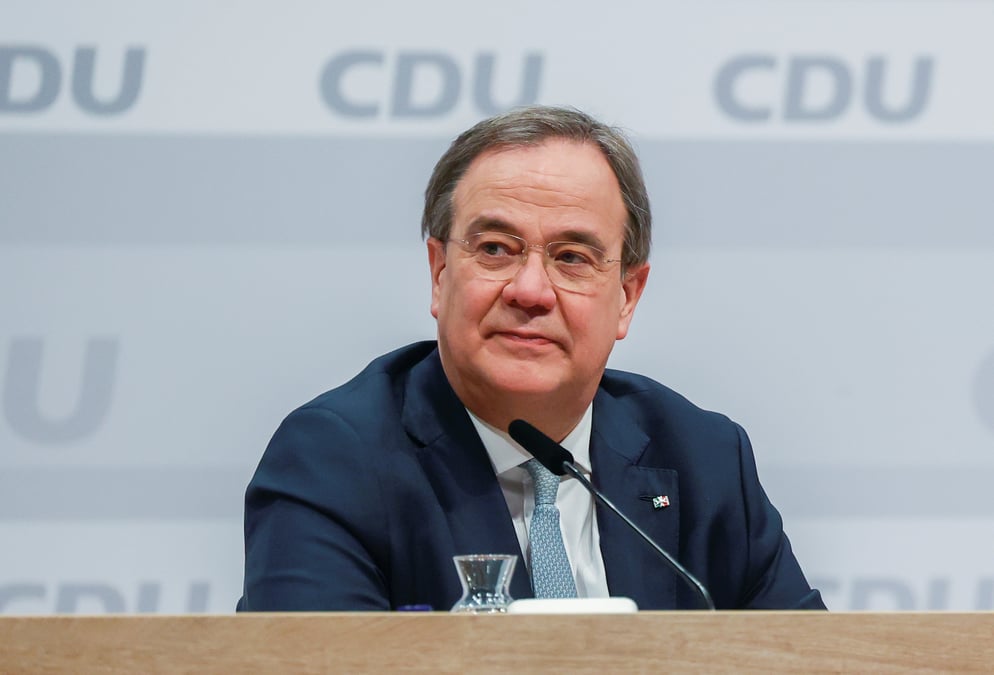 Allemagne: le centriste armin laschet elu a la tete de la cdu