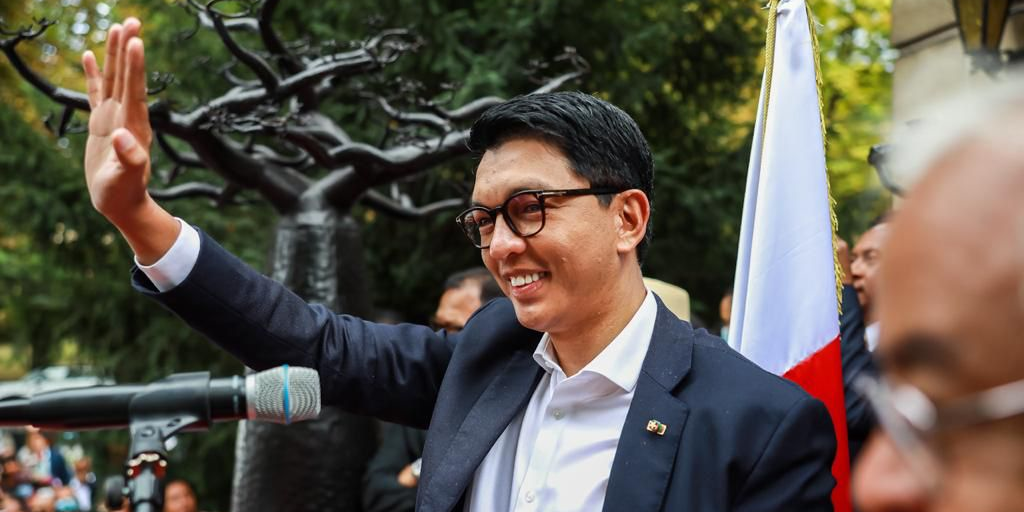 rajoelina visite france
