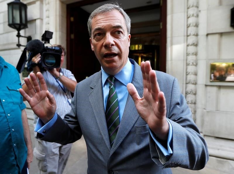 Enquete russe: farage (ex-ukip) dement avoir ete contacte par le fbi