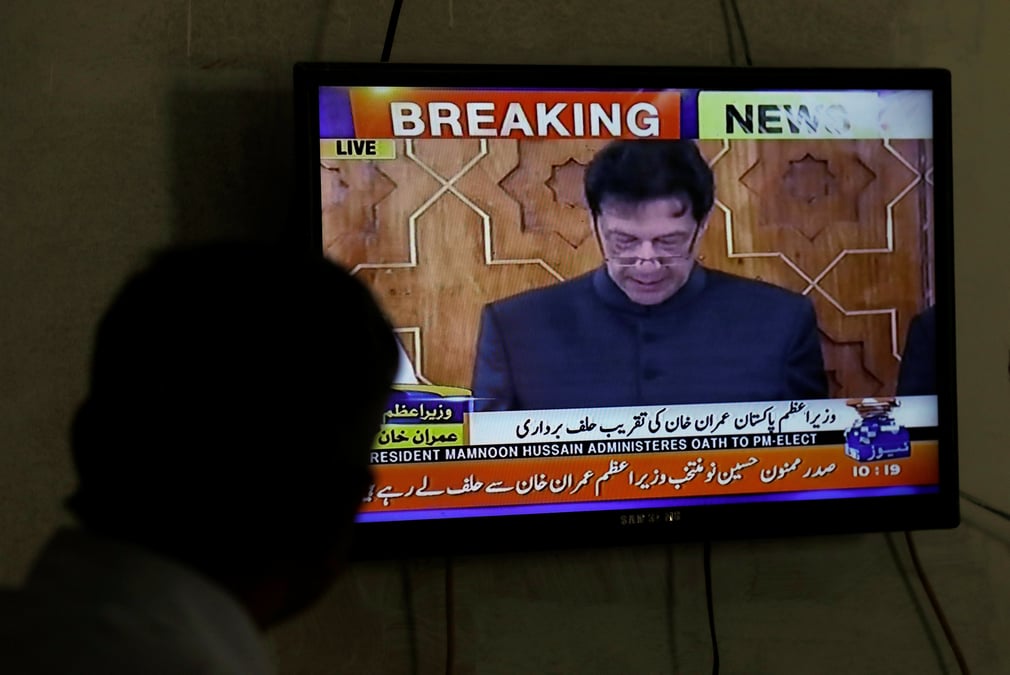 Imran khan a prete serment
