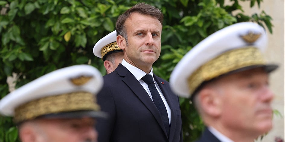 Le président à l’Élysée, le 2 juillet.