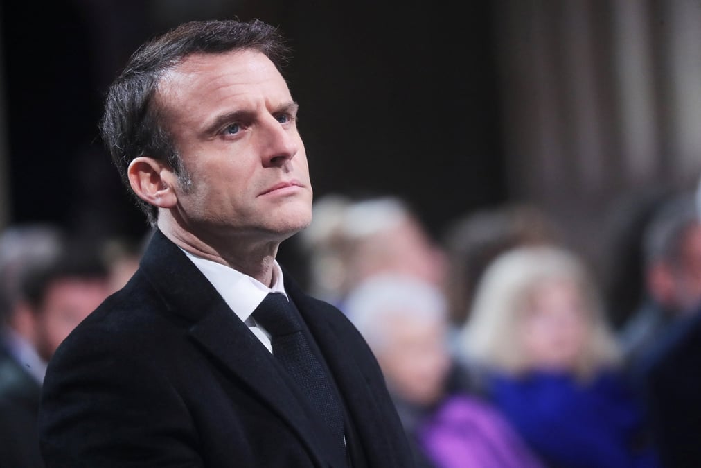 Photo du president francais, emmanuel macron