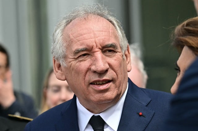 Le Premier ministre François Bayrou.