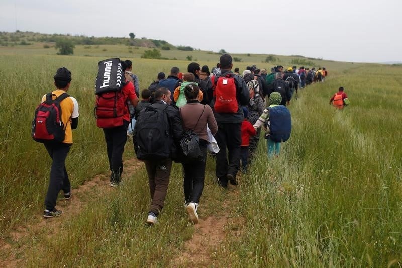 Les arrivees de migrants en grece en forte augmentation