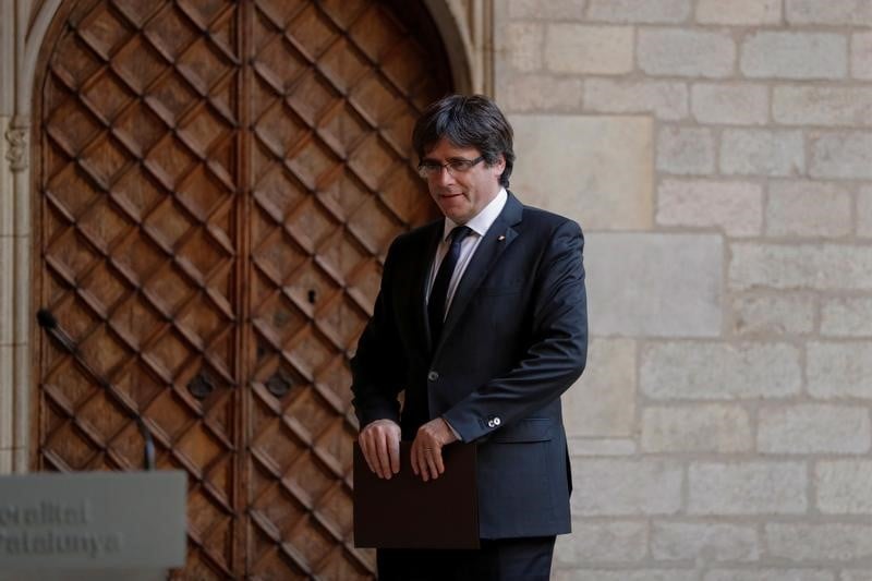 Puigdemont exclut des elections anticipees en catalogne, faute de garanties