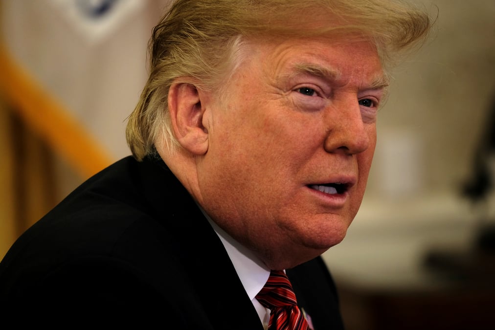 Trump repete qu'il est pret a faire durer le "shutdown"