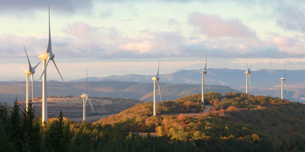 Le parc éolien d'Espigne, développé par le groupe Valeco