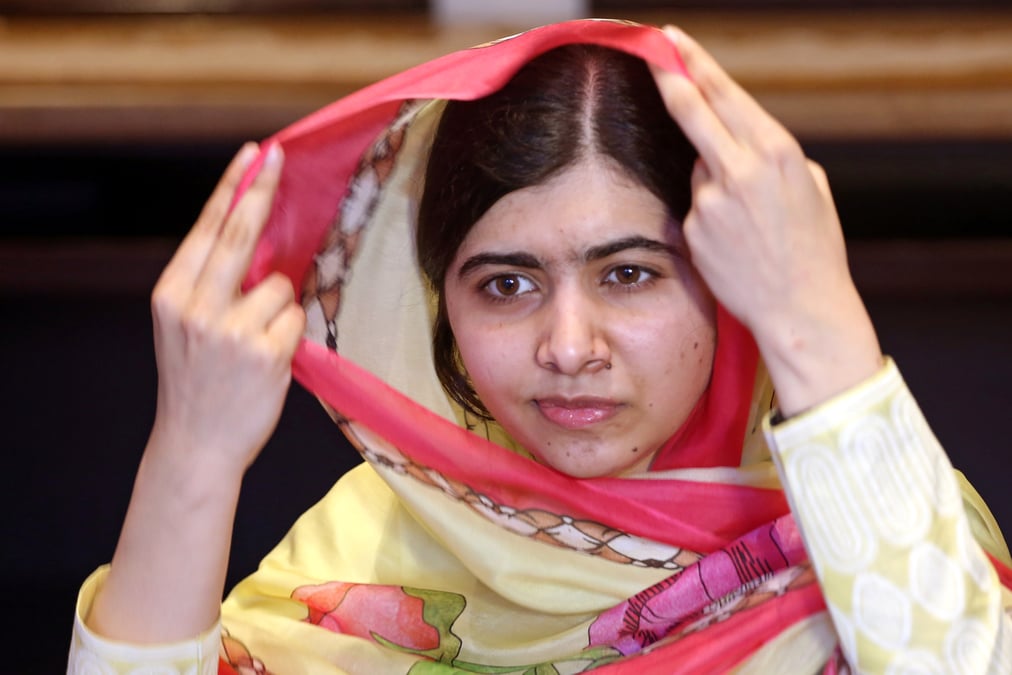 Malala yousafzai dans sa ville natale de mingora