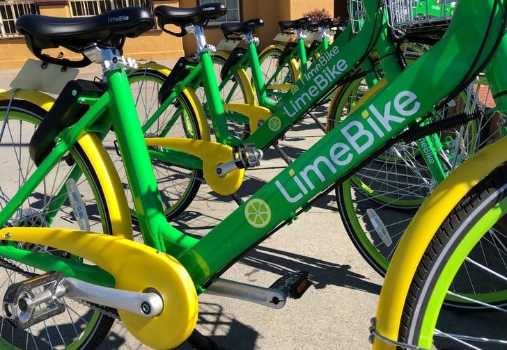 Uber et alphabet investissent dans le service de velos lime