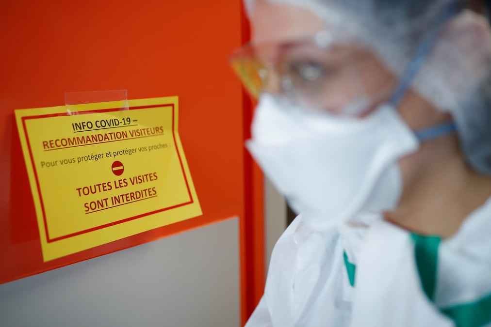 Departements rouges, departements verts: la france presente la cartographie du coronavirus