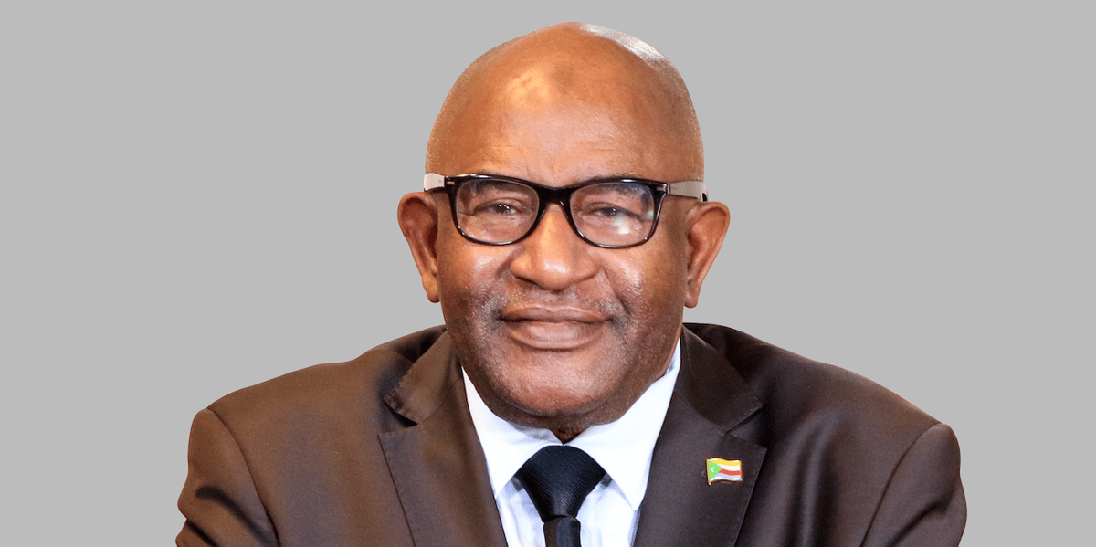 Azali Assoumani, président des Comores et président de l’UA