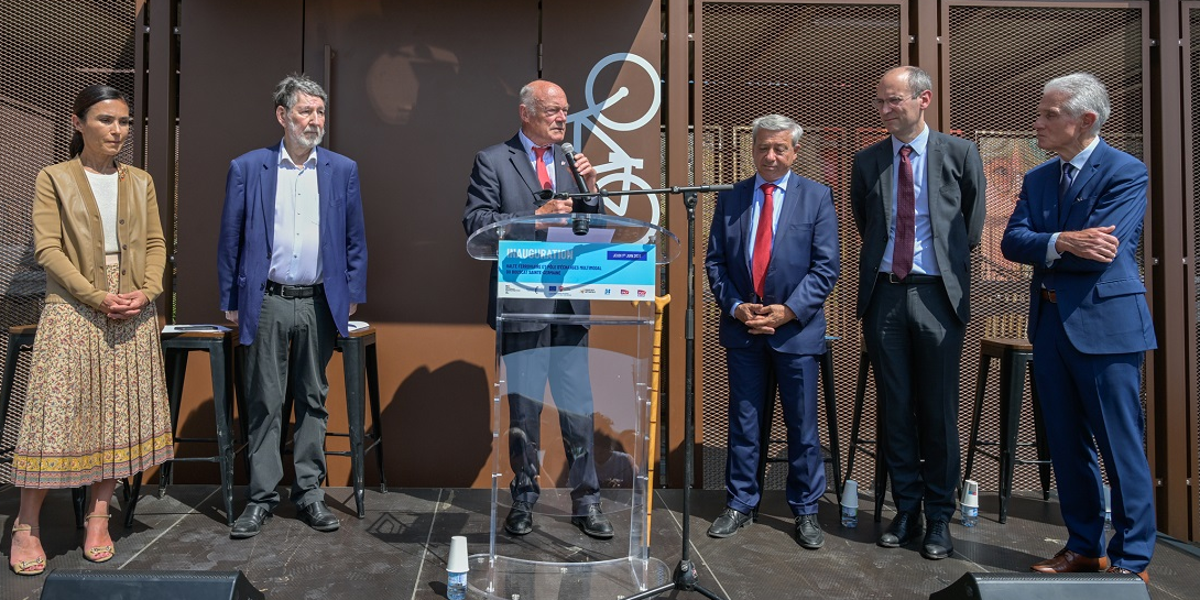 Halte Sainte-Germaine inauguration