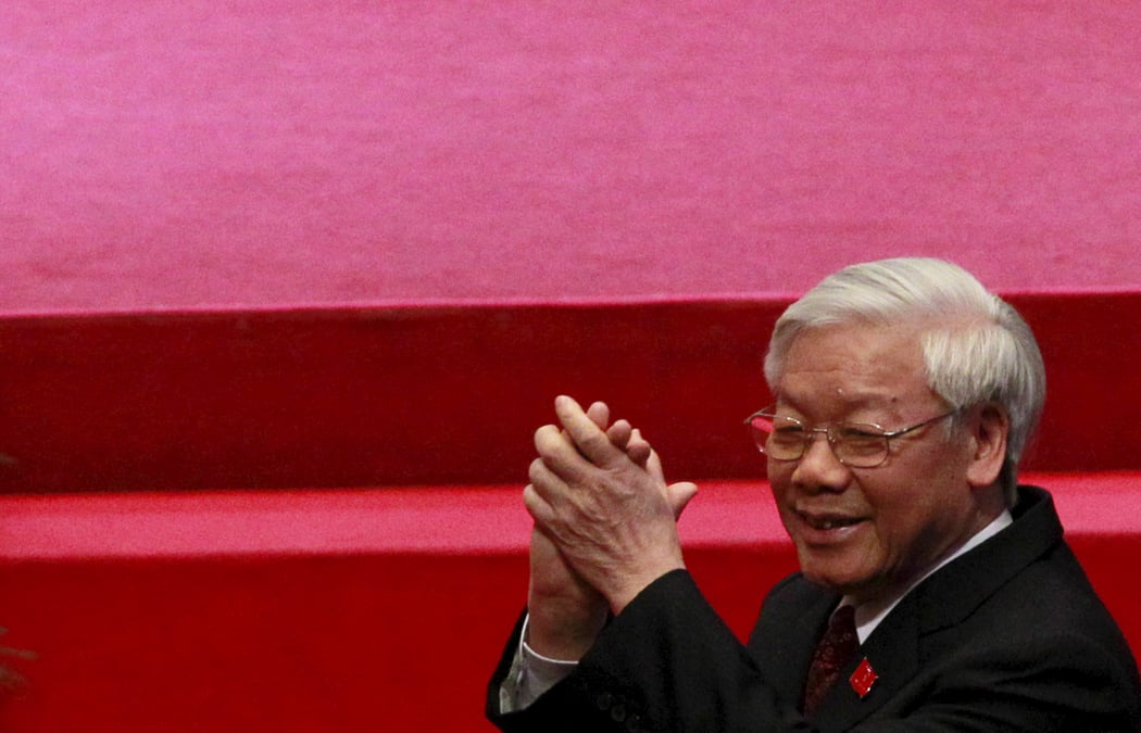 Nguyen phu trong reelu a la tete du pc vietnamien